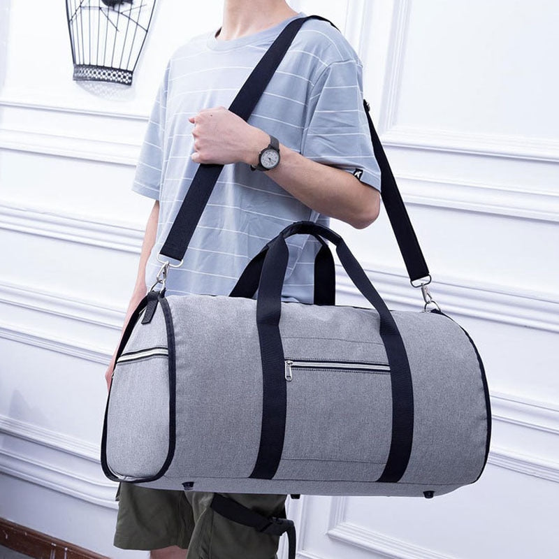 Garment/Duffel Bag business travel shoulder bag 2-in-1 multi-function