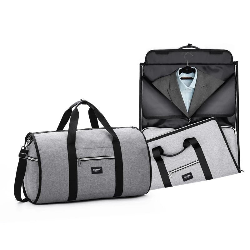 Garment/Duffel Bag business travel shoulder bag 2-in-1 multi-function